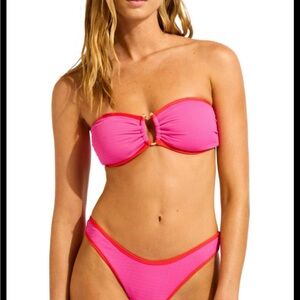 Seafolly Australia bandeau top NWT